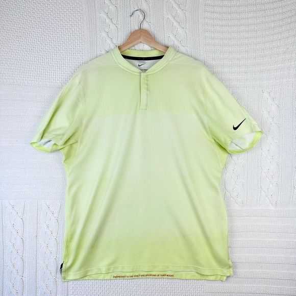 Nike Other - Nike Dri-fit Tiger Woods Golf Tech Shirt size L